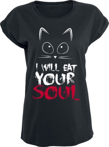 Tierisch I Will Eat Your Soul Dámské tričko černá