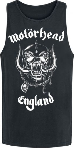 Motörhead England Tank top černá