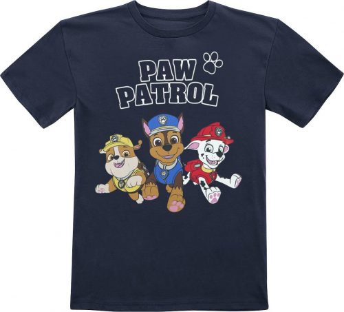 Paw Patrol Group detské tricko modrá