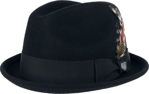 Brixton Gain Fedora Klobouk černá