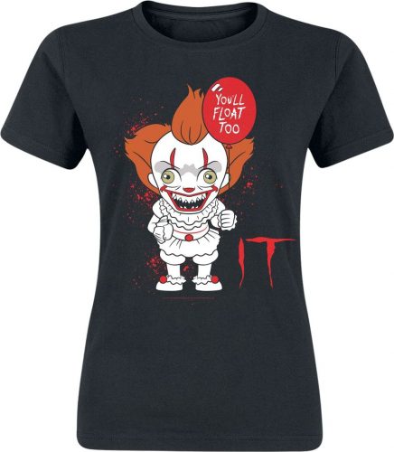 IT Chapter 2 You'll Float Too - Chibi Dámské tričko černá