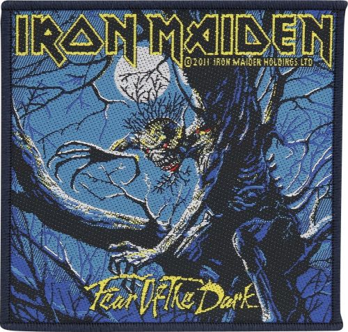 Iron Maiden Fear of the dark nášivka vícebarevný