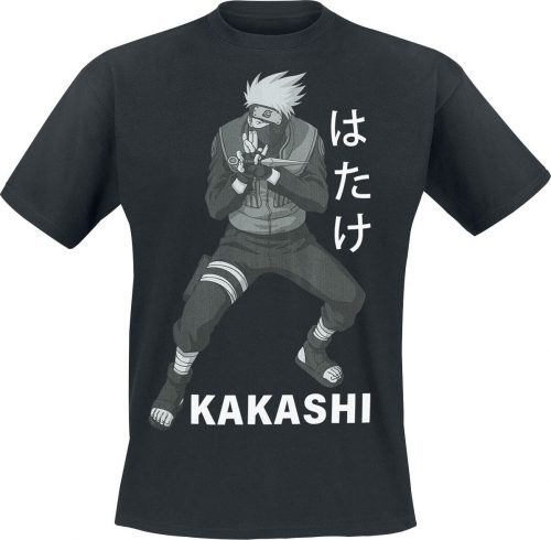 Naruto Kakashi Tričko černá