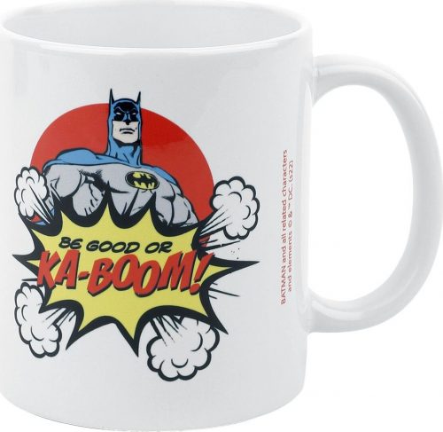 Batman Kaboom Hrnek bílá