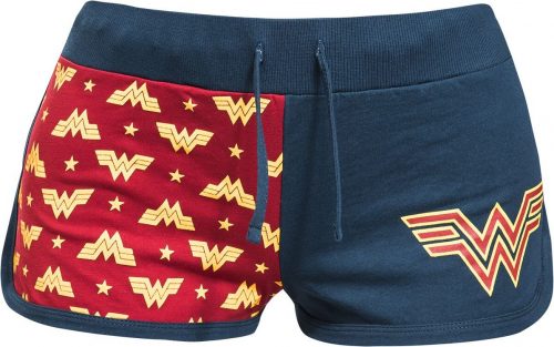 Wonder Woman Symbols Dámské šortky modrá/cervená