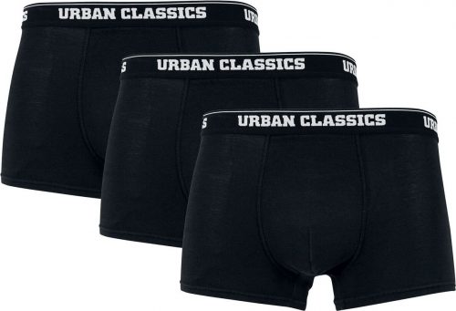 Urban Classics Organické boxerky - balení 3 ks Boxerky černá