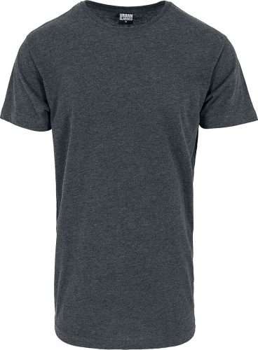 Urban Classics Shaped Long Tee Tričko charcoal