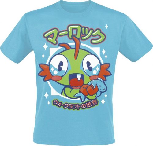 World Of Warcraft Kawaii Murloc Tričko tyrkysová