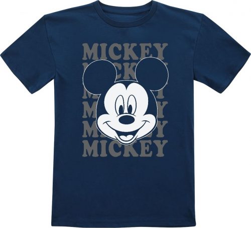 Mickey & Minnie Mouse Mickey Mickey detské tricko námořnická modrá