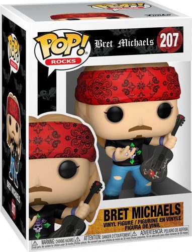 Poison Bret Michaels Rocks (Chase Edition möglich) Vinyl Figur 215 Sberatelská postava standard