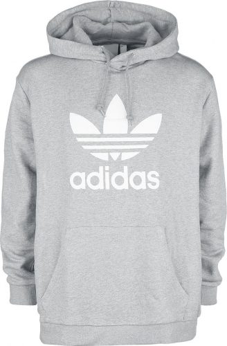 Adidas Trefoil Hoodie Mikina s kapucí šedá