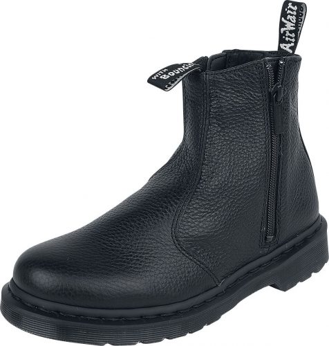 Dr. Martens 2976 Zip Black Aunt Sally boty černá