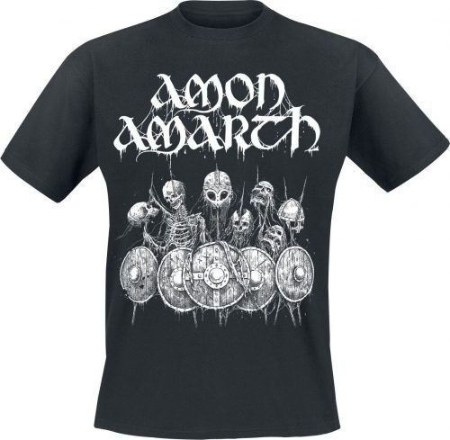 Amon Amarth Shieldwall Tričko černá