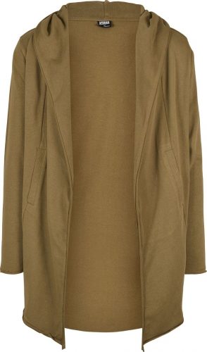 Urban Classics Long Hooded Open Edge Cardigan Cardigan olivová