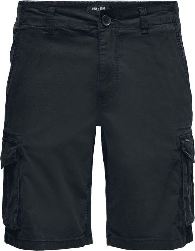 ONLY and SONS ONSMike Life Cargo Shorts Cargo kraťasy černá