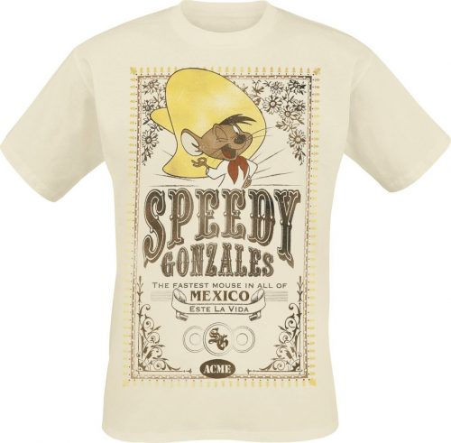 Looney Tunes Speedy Gonzales Tričko béžová