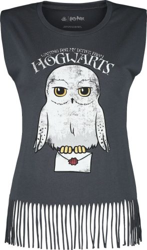 Harry Potter Hedwig Dámský top tmavě šedá