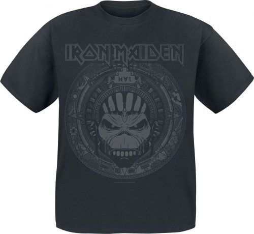 Iron Maiden Book Of Souls Skull Tričko černá