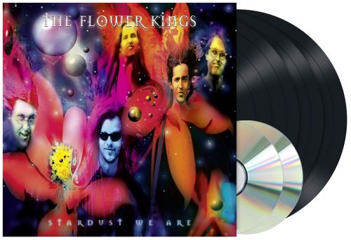 The Flower Kings Stardust we are 3-LP & 2-CD černá