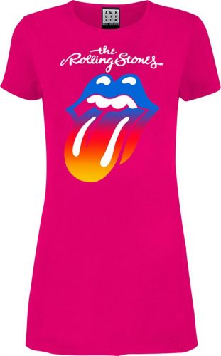 The Rolling Stones Amplified Collection - Rainbow Tongue Šaty růžová