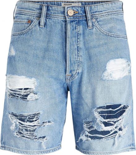 Jack & Jones JJICHRIS JJORIGINAL SHORTS Džínsové šortky modrá