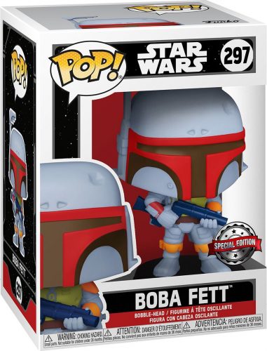 Star Wars Vinylová figurka č. 297 Boba Fett Sberatelská postava standard