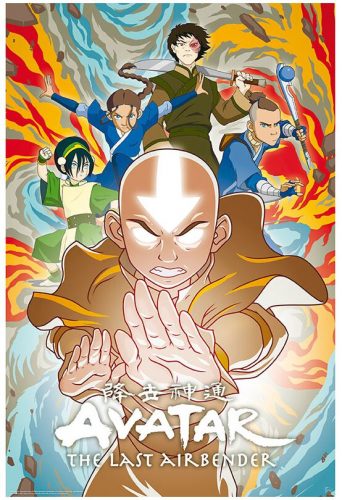 Avatar - The Last Airbender Bending plakát vícebarevný