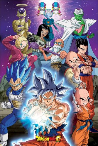 Dragonball Dragon Ball Super Universum 7 plakát vícebarevný