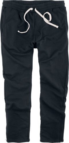 Urban Classics Side-Zip Sweatpants Tepláky černá