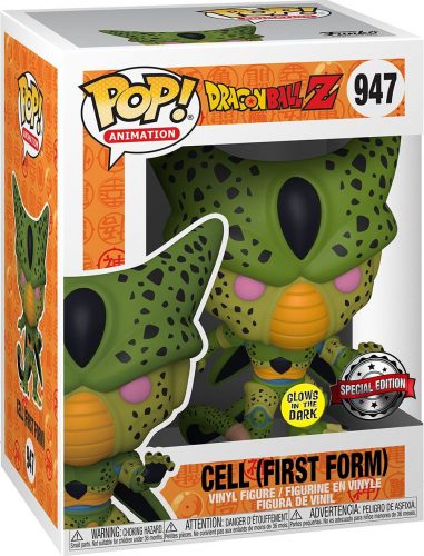 Dragon Ball Vinylová figurka č. 947 Z - Cell (First Form) (svítí ve tmě) Sberatelská postava standard