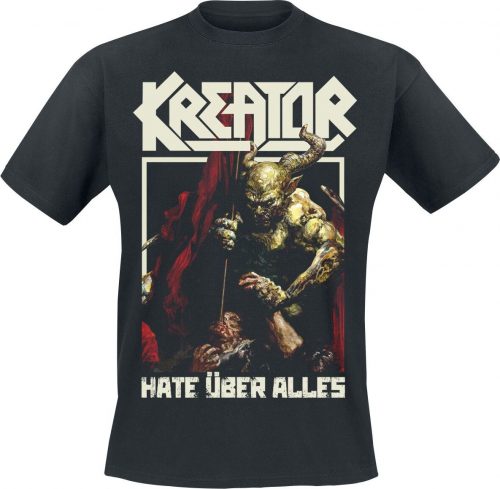 Kreator Hate Über Alles Tracklist Tričko černá