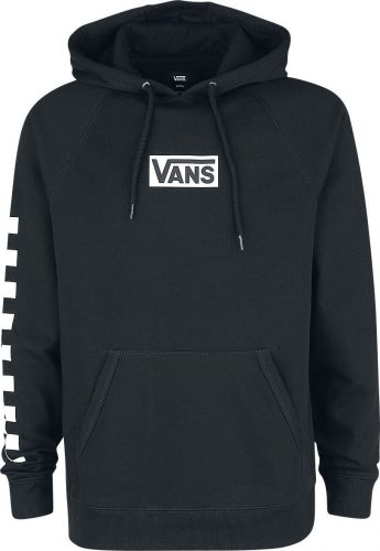 Vans Standardní mikina Versa Mikina s kapucí cerná/bílá