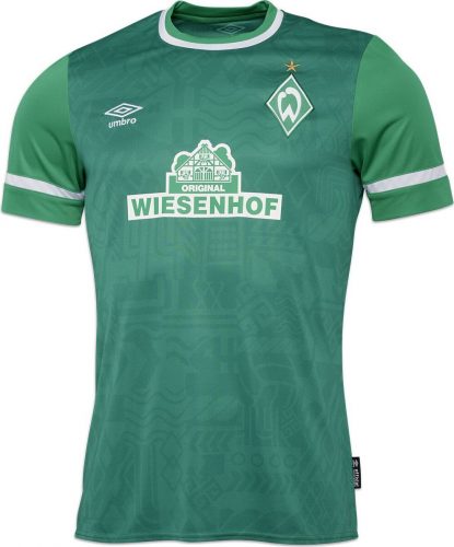 Werder Bremen Tričko na doma 21/22 Dres pro fanoušky zelená