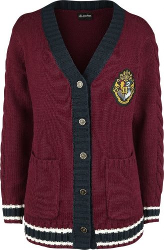 Harry Potter Hogwart's Crest Dámský kardigan tmavě červená