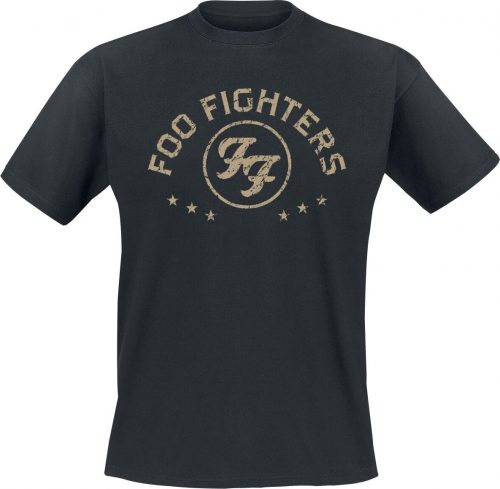 Foo Fighters Arched Star Tričko černá