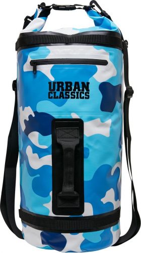 Urban Classics Nákupní taška modrá maskáčová