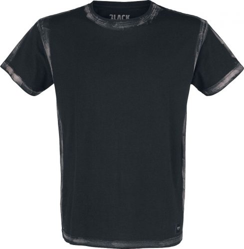 Black Premium by EMP T-Shirt mit Rabenprint Tričko černá
