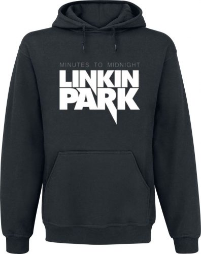 Linkin Park Minutes To Midnight Logo Mikina s kapucí černá