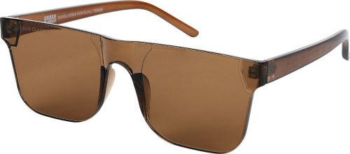 Urban Classics Sunglasses Honolulu With Case Slunecní brýle hnědá
