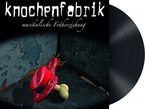 Knochenfabrik Musikalische Früherziehung 10 inch-EP černá