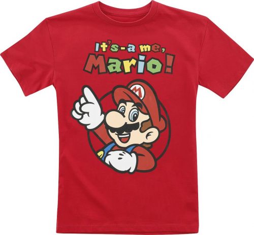 Super Mario Kids - Mario detské tricko červená