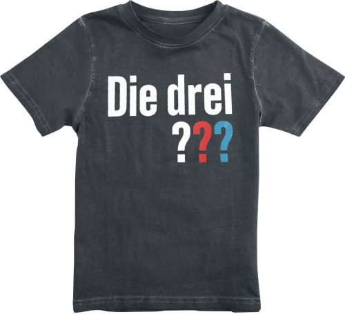 Die Drei ??? Kids - Die Drei ??? detské tricko černá