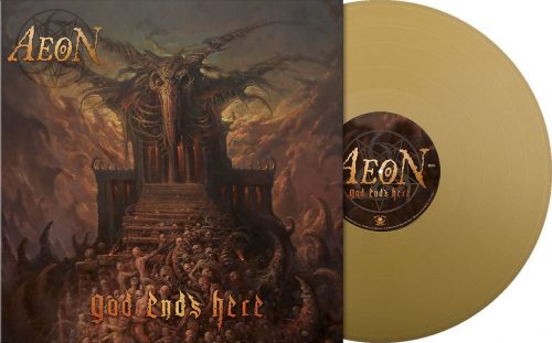 Aeon God ends here LP barevný