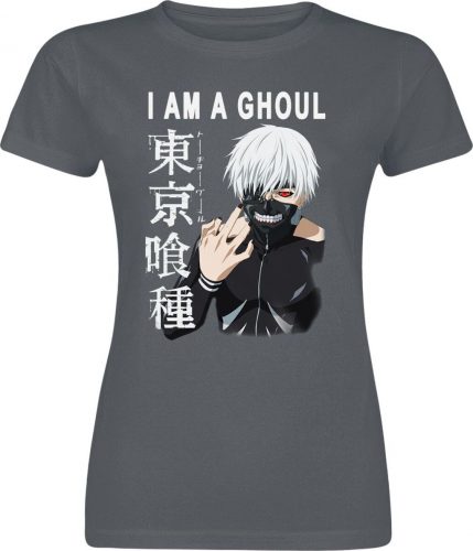 Tokyo Ghoul I Am Ghoul Dámské tričko šedá