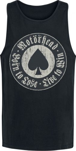 Motörhead Born To Lose Tank top černá