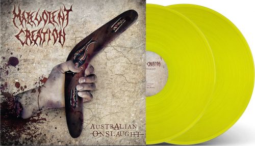 Malevolent Creation Australian onslaught 2-LP standard