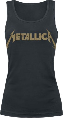 Metallica Hetfield Iron Cross Guitar Dámský top černá