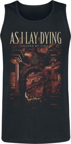 As I Lay Dying Shaped By Fire Tank top černá