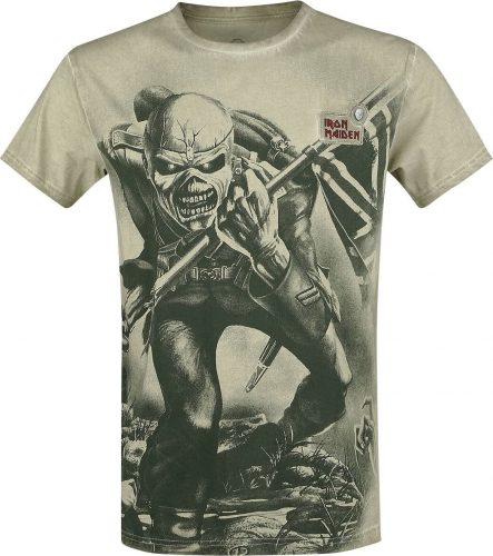 Iron Maiden EMP Signature Collection Tričko olivová