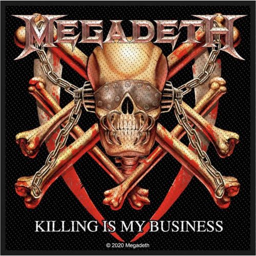 Megadeth Killing is my business nášivka vícebarevný